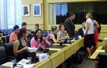 Conscientious objection activists at UN Human Rights Committee